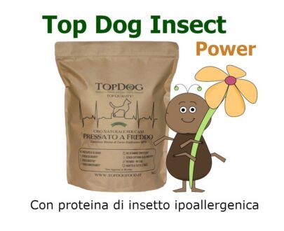 crocchette per cani agli insetti