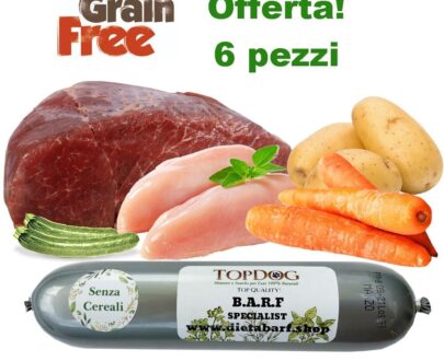 Salamotti di carne per cani