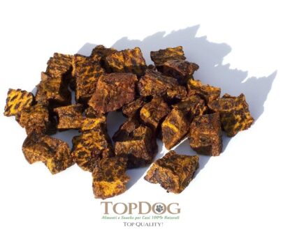 Carne di Agnello essiccata a cubetti per cani 150gr