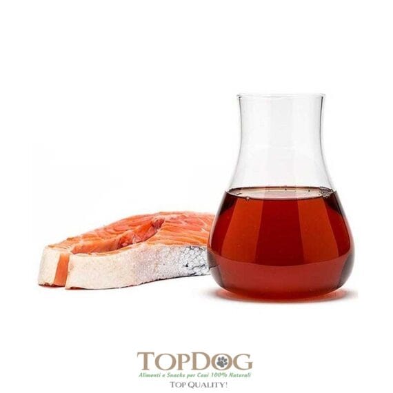 Olio di Salmone per Cani BARF 500ml - immagine 2