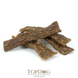 Carne essiccata di Tacchino per cani in strisce 100gr