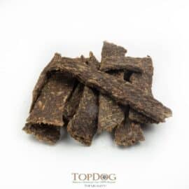 Carne essiccata di Agnello per cani in strisce 100gr