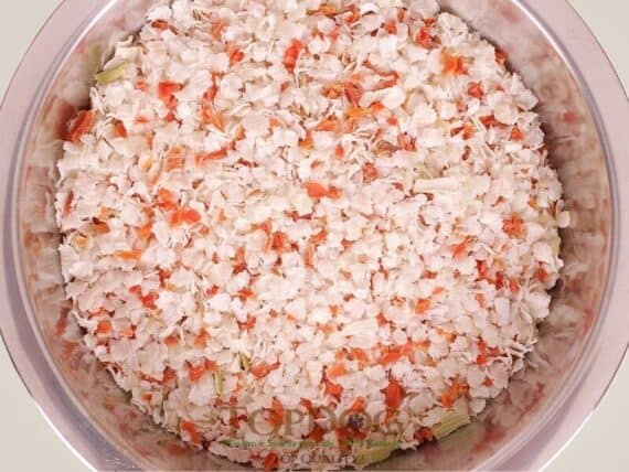 Riso e Verdure disidratati per cani BARF 500gr - immagine 2