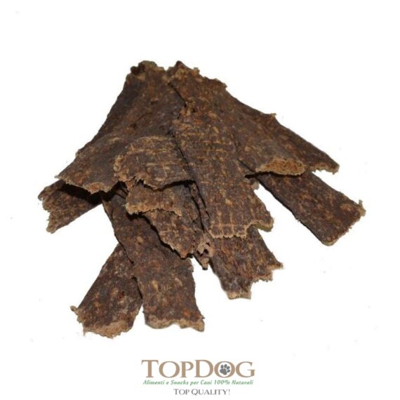 Strisce di Carne essiccata di Fagiano per cani 100gr