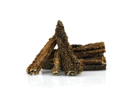 trippa essiccata di agnello per cani