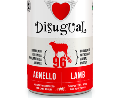 Cibo umido Monoproteico per Cani 96% di Carne