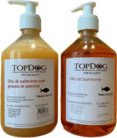 oli e grassi per dieta barf cane