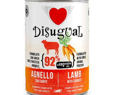cibo umido per cani monoproteico agnello