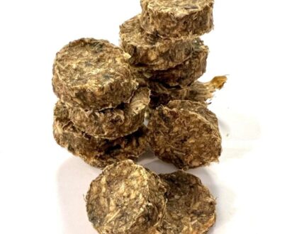 rotolini di merluzzo e salmone per cani 2