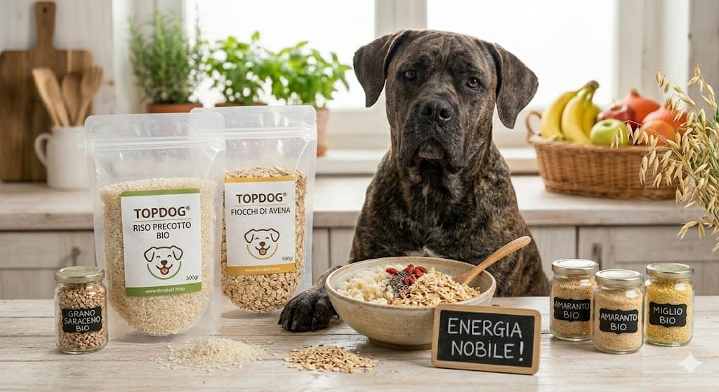 Cereali e Carboidrati Nobili nella Dieta BARF: Quando e Come Inserirli