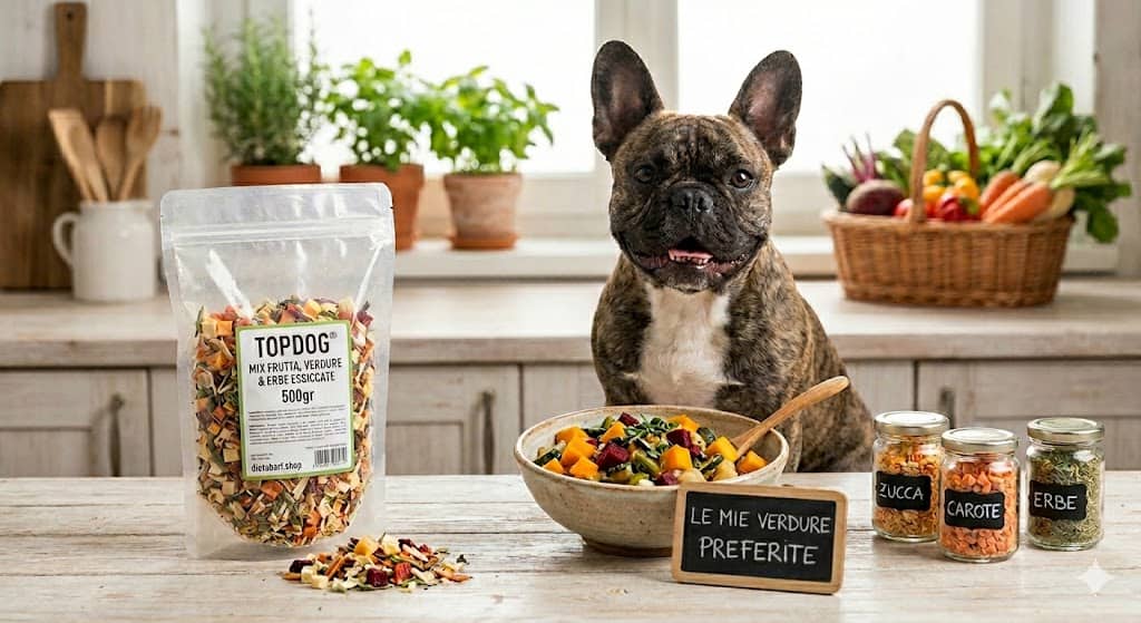Mix Verdure Disidratate per Cani: Come Scegliere la Miscela Ideale per la BARF