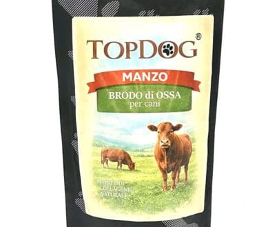 brodo di ossa per cani al manzo