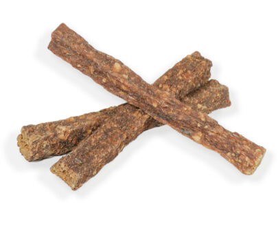 Bastoncini di merluzzo tritato ed essiccato per cani